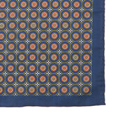 Ayo Blue And Green 33cm Pocket Square - Tie Doctor